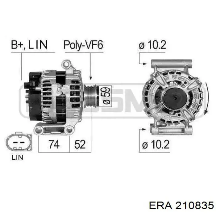 Купити 210835 ERA Генератор