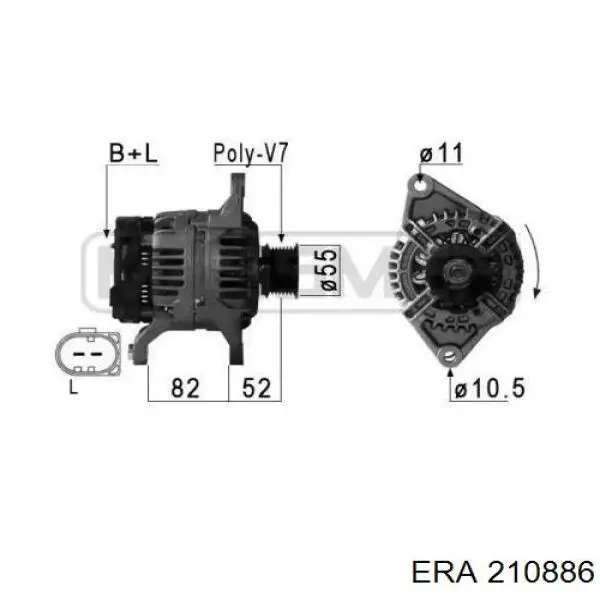 Генератор 210886 ERA