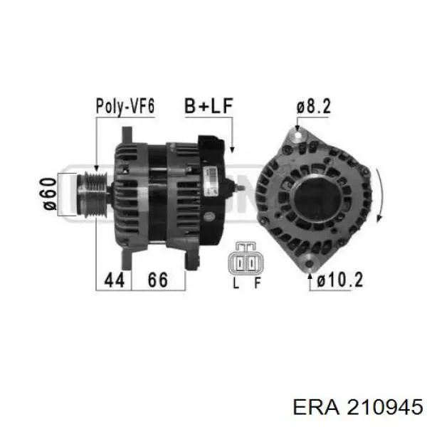 210945 ERA Авто генератор