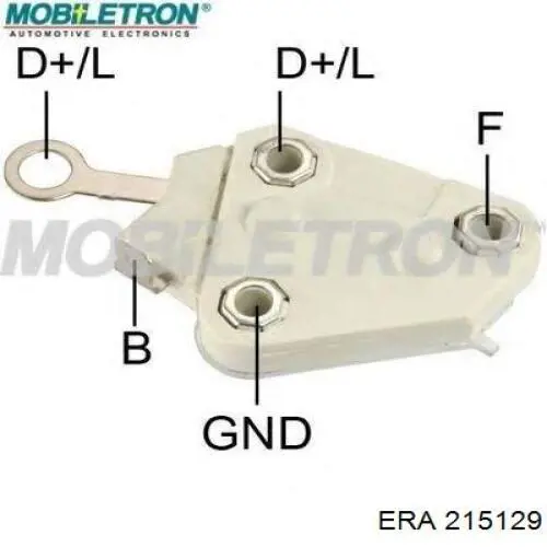 Реле-регулятор генератора, (реле зарядки) 215129 ERA