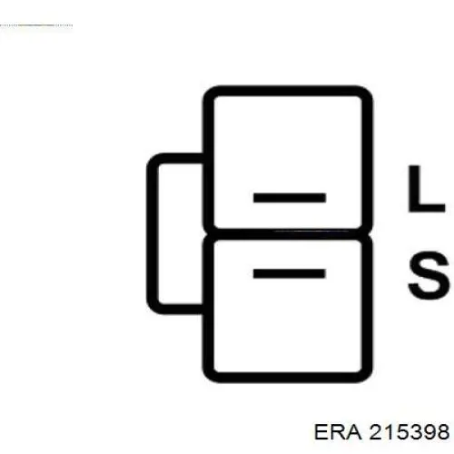 Реле зарядки генератора ERA 215398 ціна, від 23.01 USD