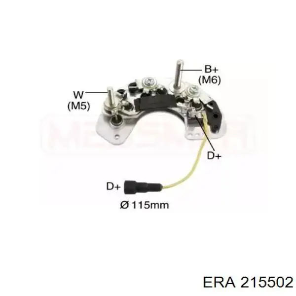 Міст доданий генератора ERA 215502 ціна, від 11.57 USD