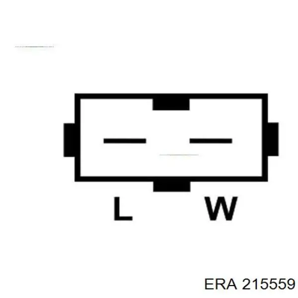 215559 ERA реле-регулятор генератора, (реле зарядки)