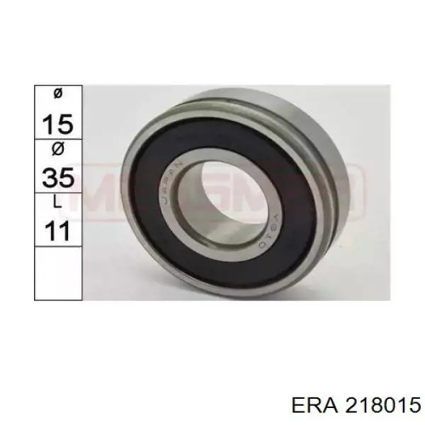 Підшипник генератора 6202NR SKF