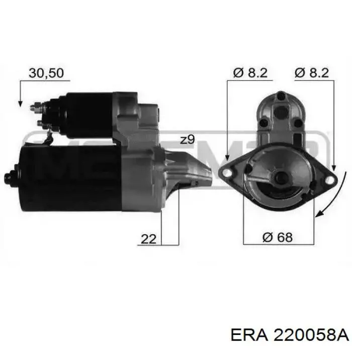 Купити 220058A ERA Стартер