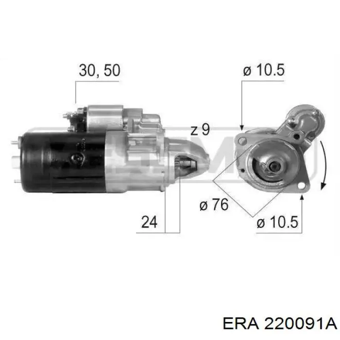 Купити 220091A ERA Стартер