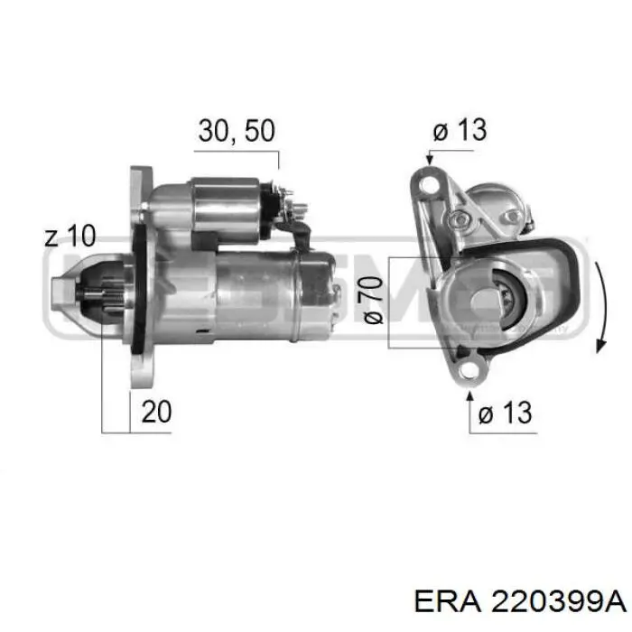 Стартер 220399A ERA