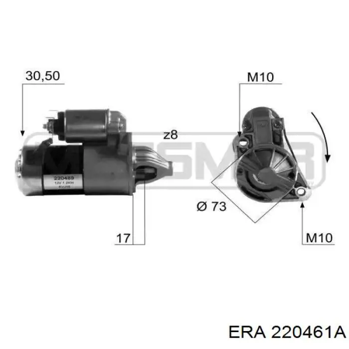 Стартер 220461A ERA