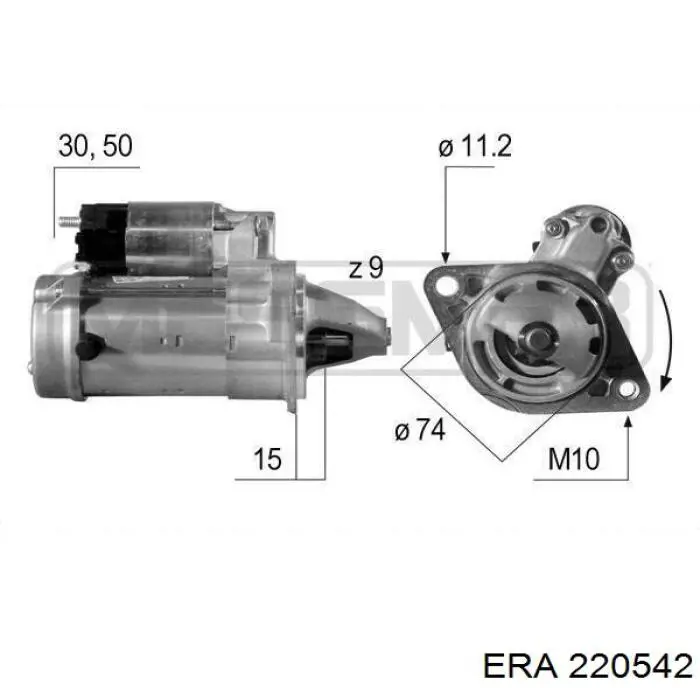 Стартер 220542 ERA