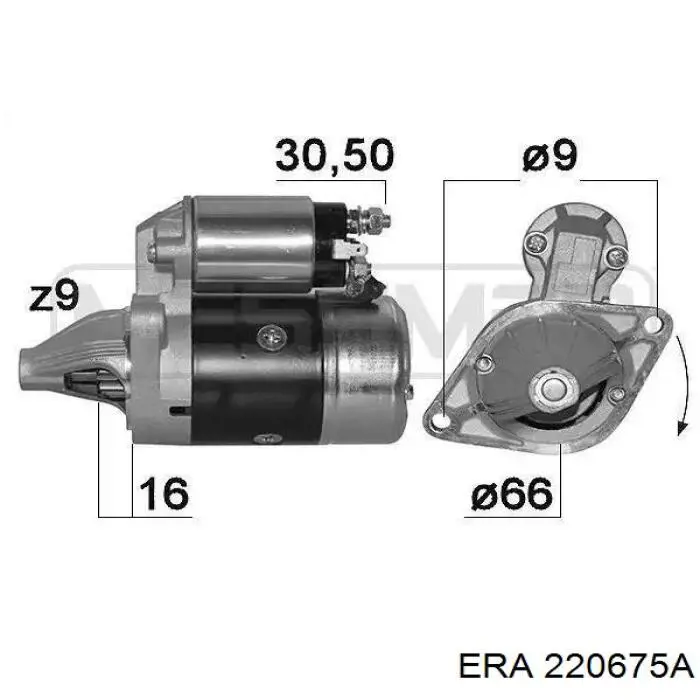 Стартер 220675A ERA