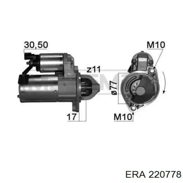 Стартер 220778 ERA