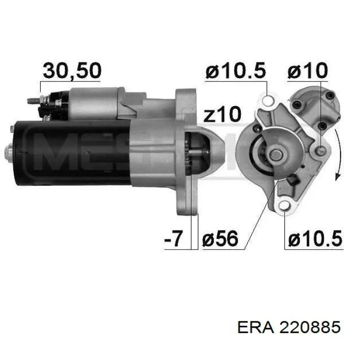 Стартер 220885 ERA