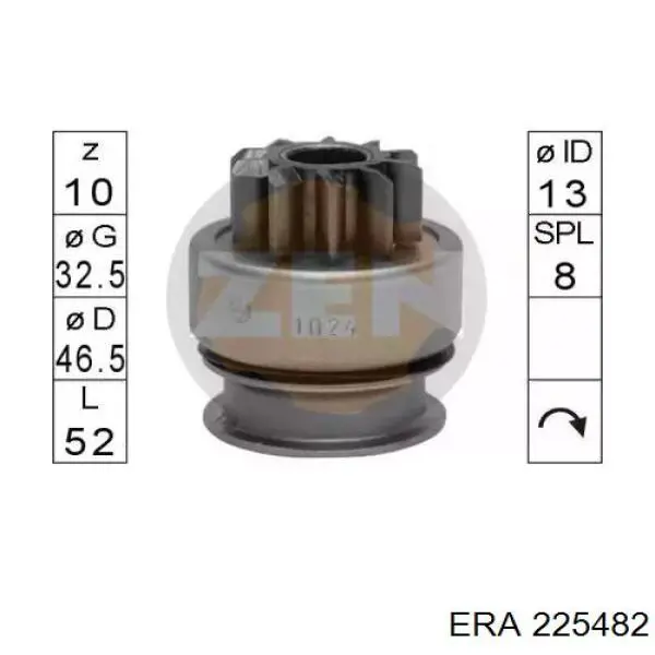 Бендикс стартера 225482 ERA