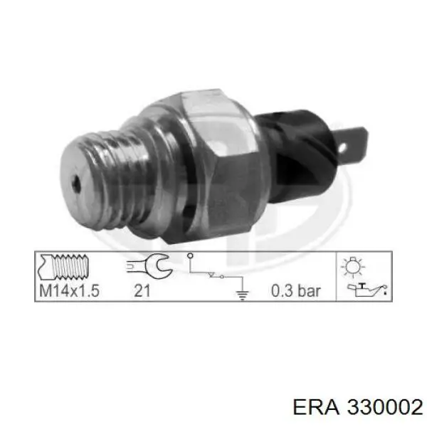 Манометри (показник тиску масла) ERA 330002 ціна, від 2.74 USD