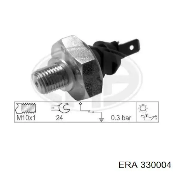 Датчик тиску масла 330004 ERA
