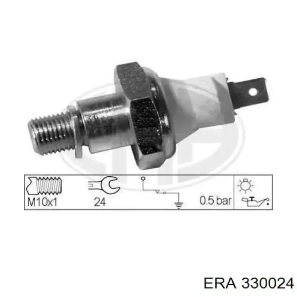 Датчик тиску масла 330024 ERA