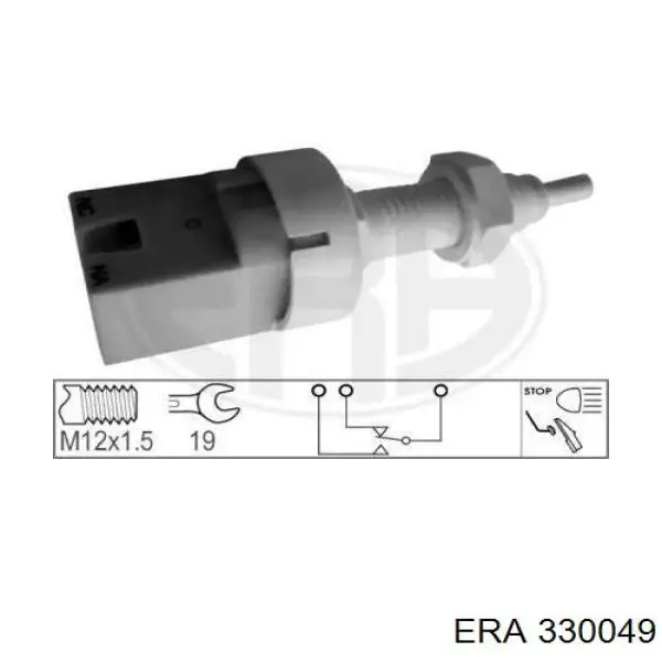 Кнопка стоп-сигналу ERA 330049 ціна, від 4.52 USD