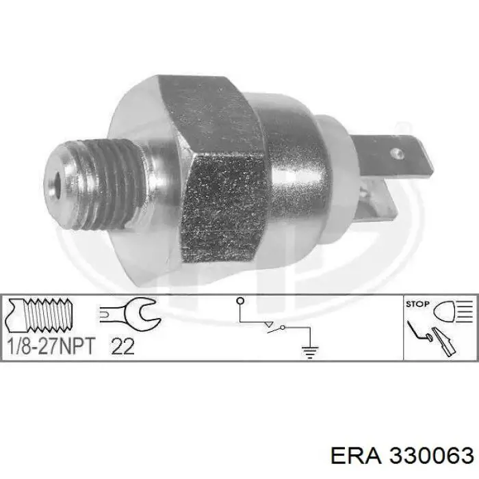 Кнопка стоп-сигналу ERA 330063 ціна, від 5.77 USD