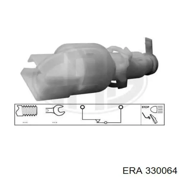 Купити 330064 ERA Датчик педалі гальма