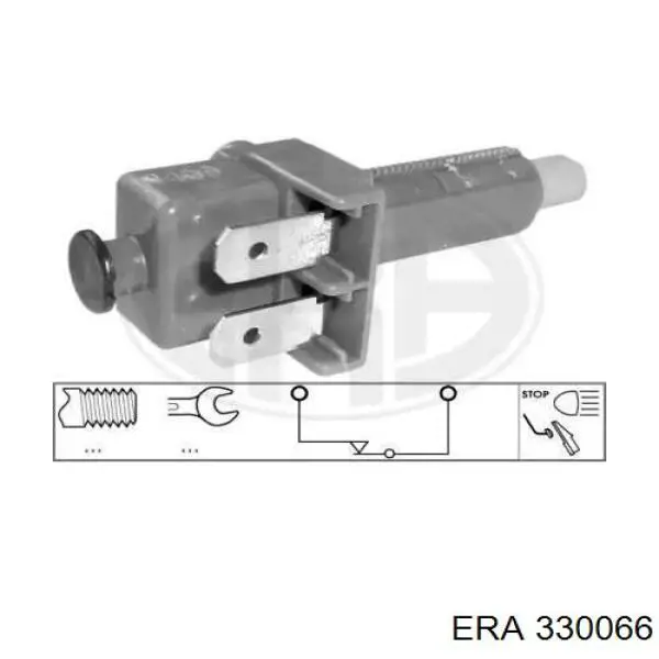 Кнопка стоп-сигналу ERA 330066 ціна, від 4.53 USD