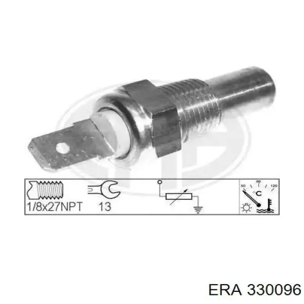 330096 ERA датчик температури охолоджуючої рідини