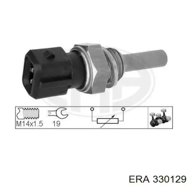 Термодатчик охолоджуючої рідини ERA 330129 ціна, від 6.07 USD