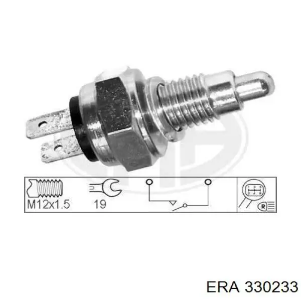 Датчик ліхтарів заднього ходу ERA 330233 ціна, від 4.92 USD