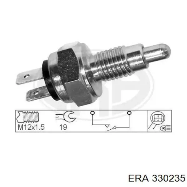 Датчик ліхтарів заднього ходу ERA 330235 ціна, від 4.37 USD