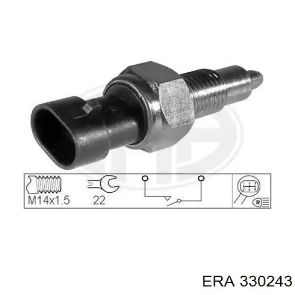 Датчик ліхтарів заднього ходу ERA 330243 ціна, від 7.58 USD