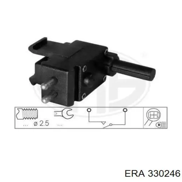 Датчик включення ліхтарів заднього ходу 330246 ERA
