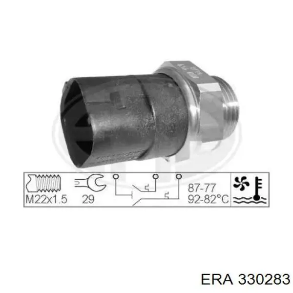 330283 ERA Датчик радіатора
