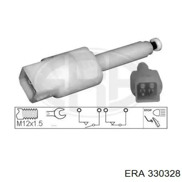 Купити 330328 ERA Датчик педалі гальма