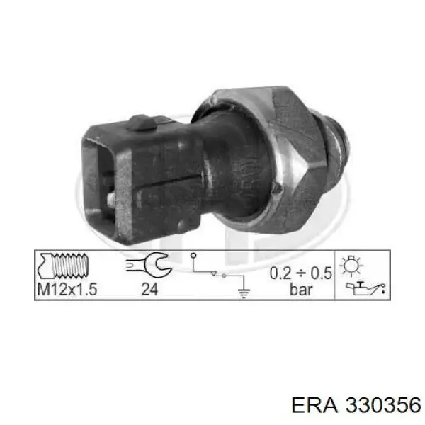Датчик тиску масла двигуна ERA 330356