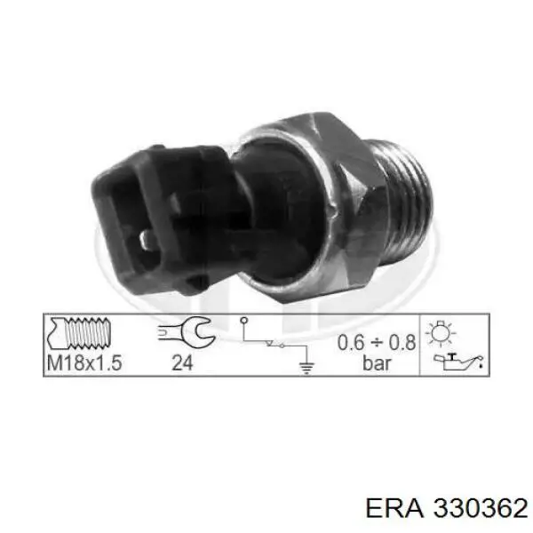 Манометри (показник тиску масла) MAN 51274300007 ціна, від 18.82 USD