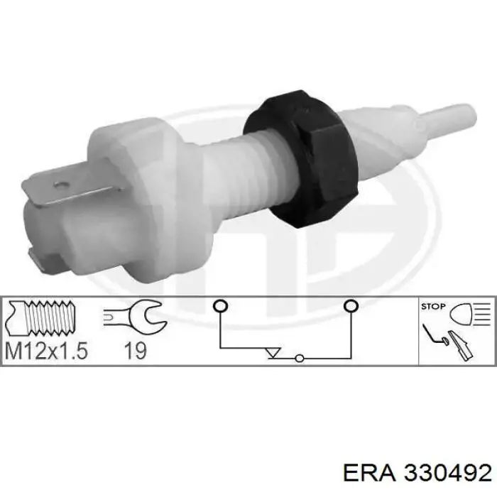 Датчик включення стопсигналу 330492 ERA
