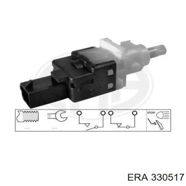 Кнопка стоп-сигналу ERA 330517 ціна, від 7.84 USD