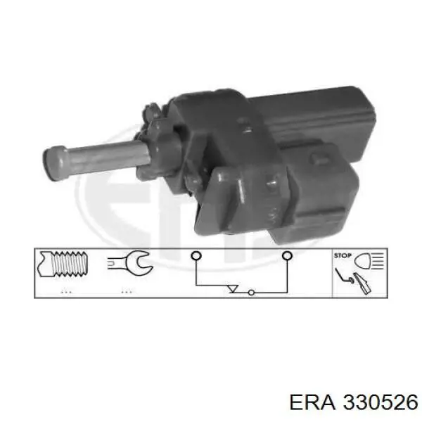 Датчик включення зчеплення ERA 330526 ціна, від 4.56 USD
