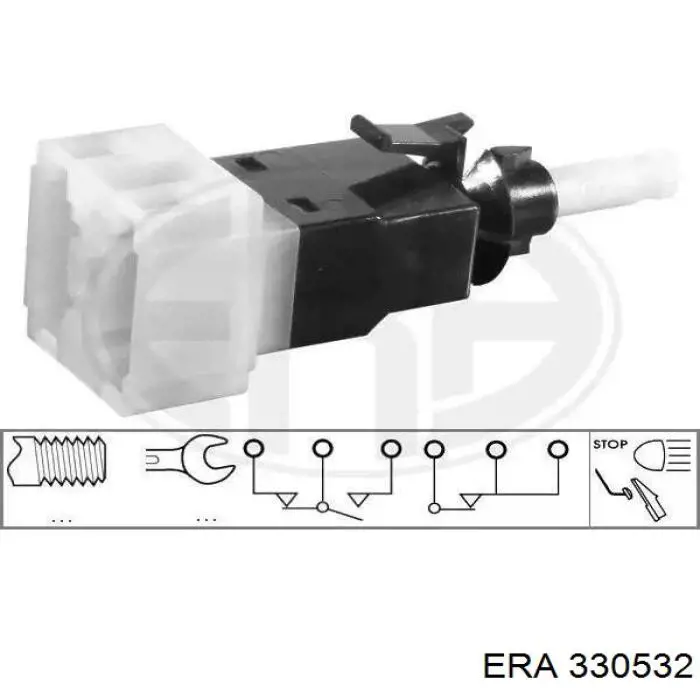 Купити 330532 ERA Датчик педалі гальма