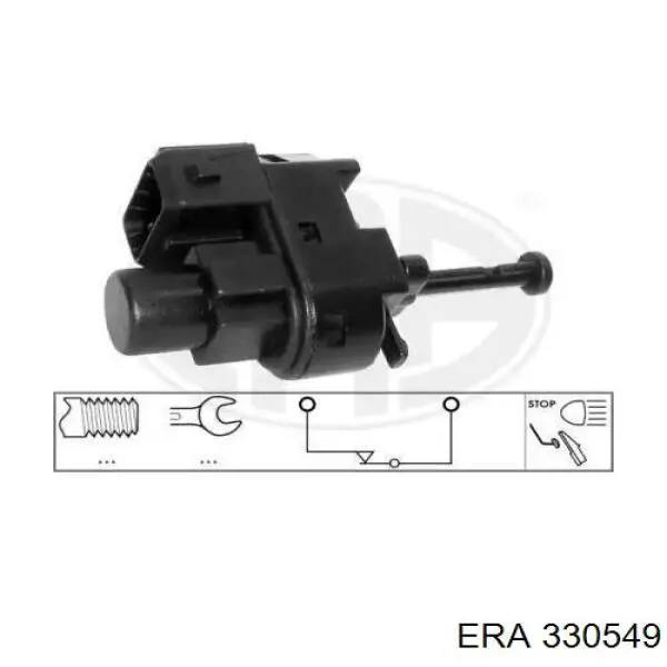 Купити 330549 ERA Датчик педалі гальма