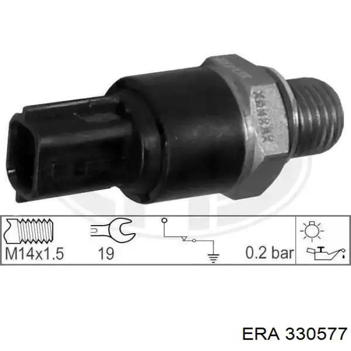 Купити 330577 ERA Датчик тиску масла