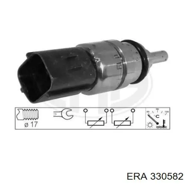Купити 330582 ERA Датчик температури охолоджуючої рідини