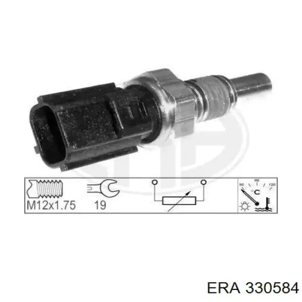 Купити 330584 ERA Датчик температури охолоджуючої рідини