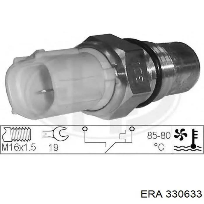 330633 ERA Датчик радіатора