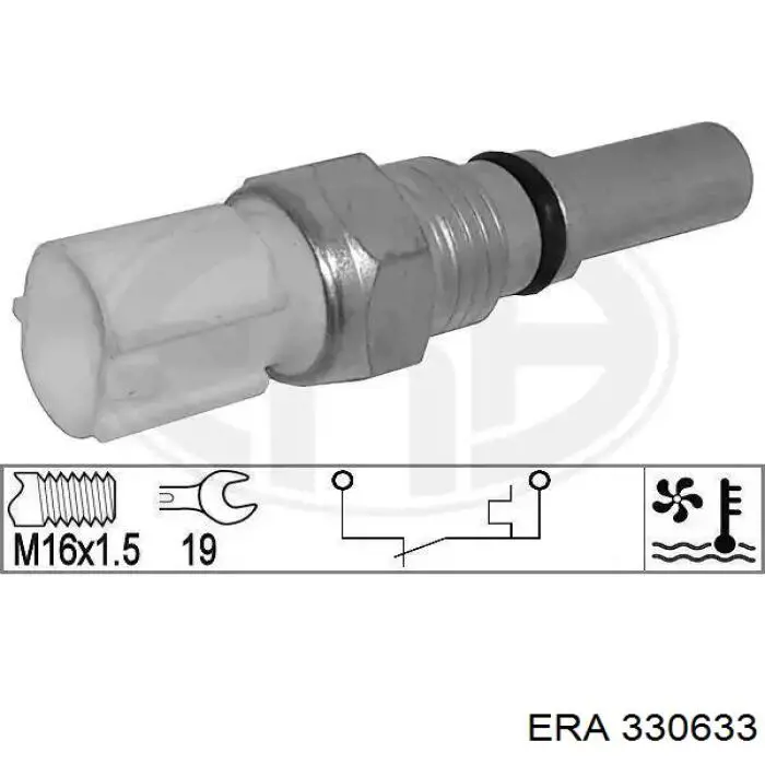 Датчик температури радіатора ERA 330633 ціна, від 7.11 USD