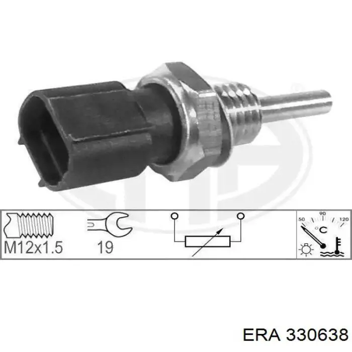 Купити 330638 ERA Датчик температури охолоджуючої рідини