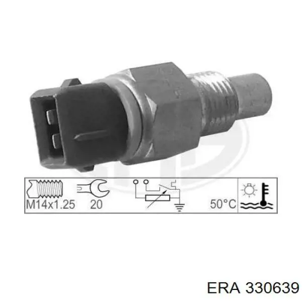 Купити 330639 ERA Датчик температури охолоджуючої рідини