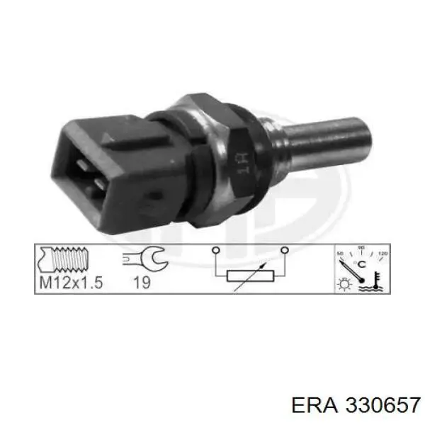 Купити 330657 ERA Датчик температури охолоджуючої рідини