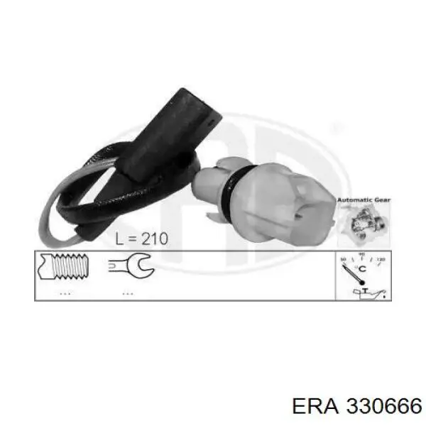 Купити 330666 ERA Датчик темп масла АКПП