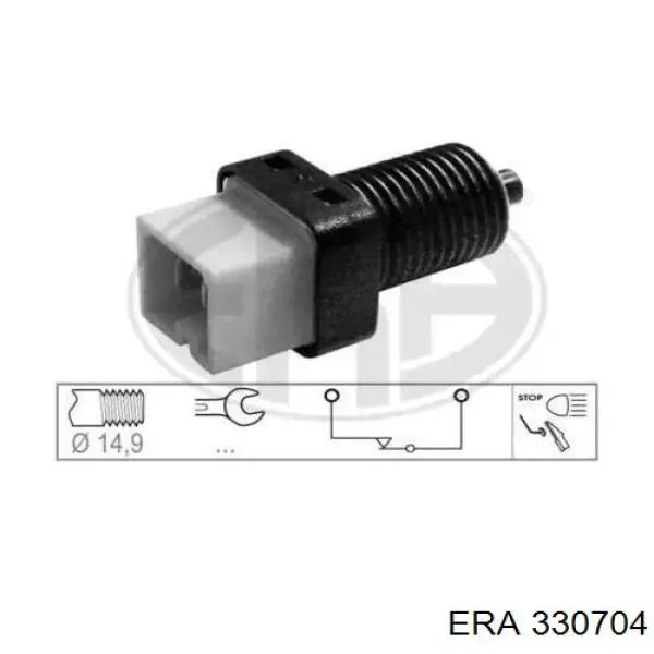 Кнопка стоп-сигналу ERA 330704 ціна, від 3.81 USD
