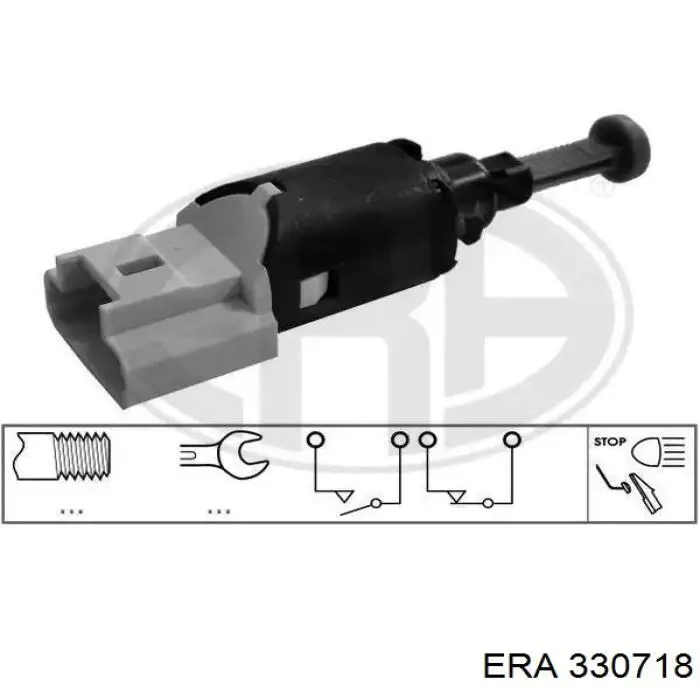 Купити 330718 ERA Датчик педалі гальма